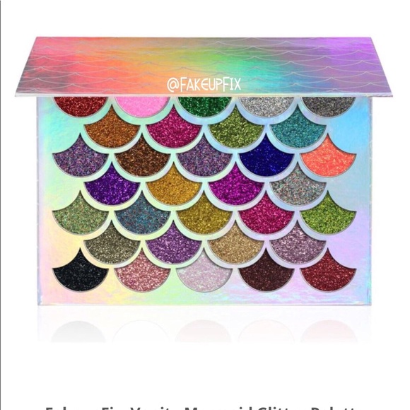 fakeupfix Other - Fakeupfix vanity mermaid glitter palette